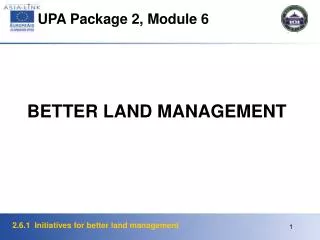 UPA Package 2, Module 6