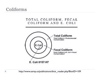 Coliforms