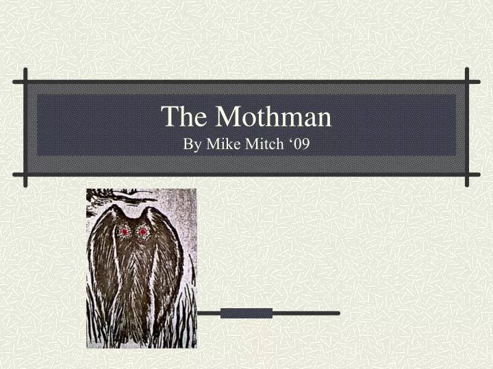 the mothman by mike mitch 09