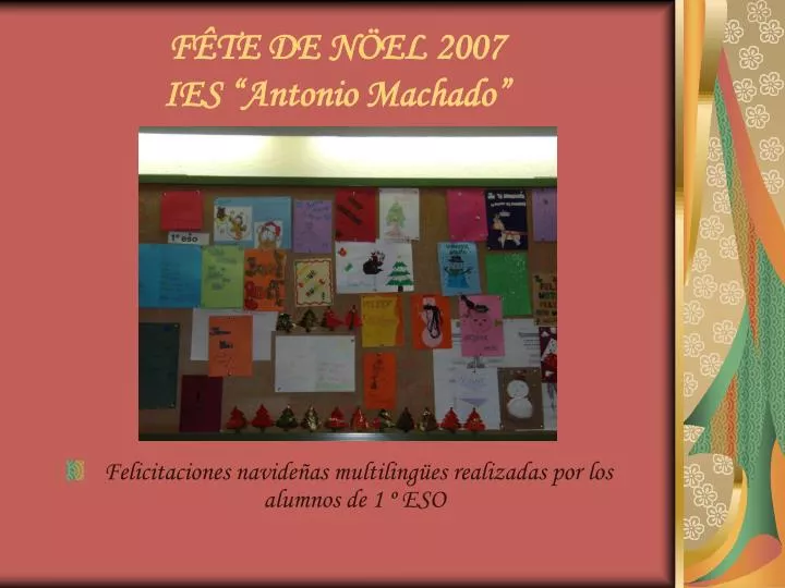 f te de n el 2007 ies antonio machado