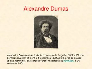 alexandre dumas