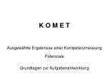 K O M E T - slide 1