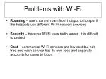Problems with Wi-Fi - slide 1