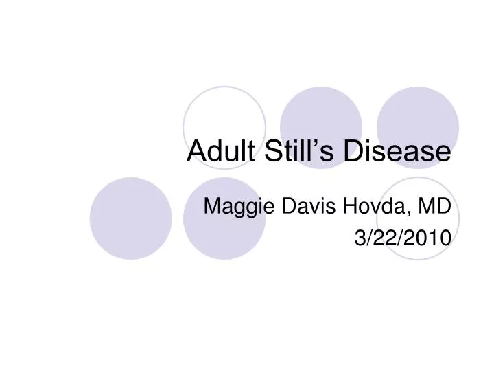 adult still s disease