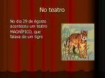 No teatro - slide 1