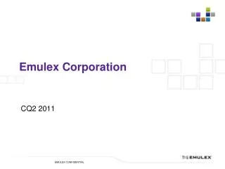 Emulex Corporation