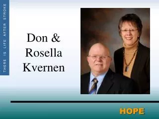 Don &amp; Rosella Kvernen