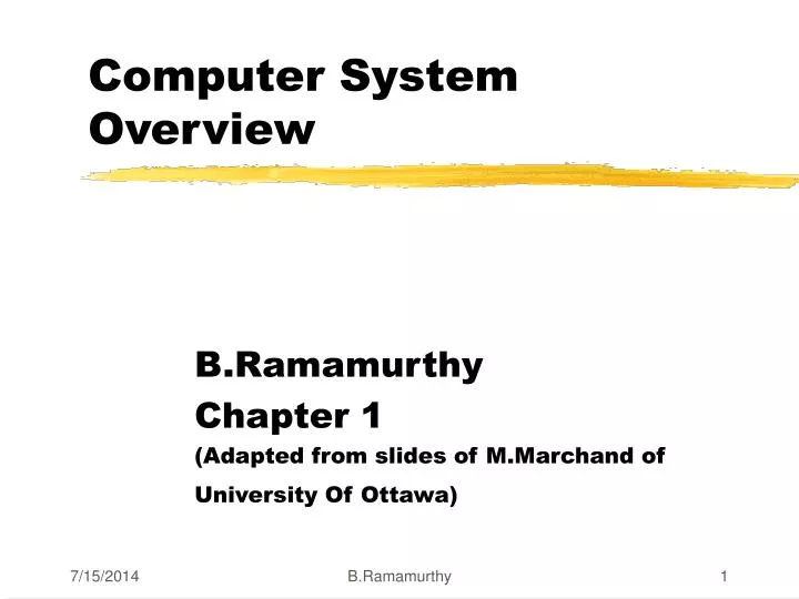 computer system overview