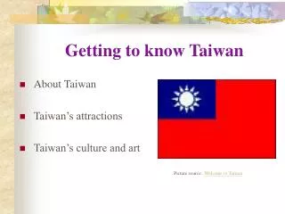 Getting to know Taiwan