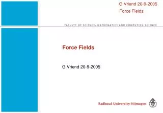 Force Fields