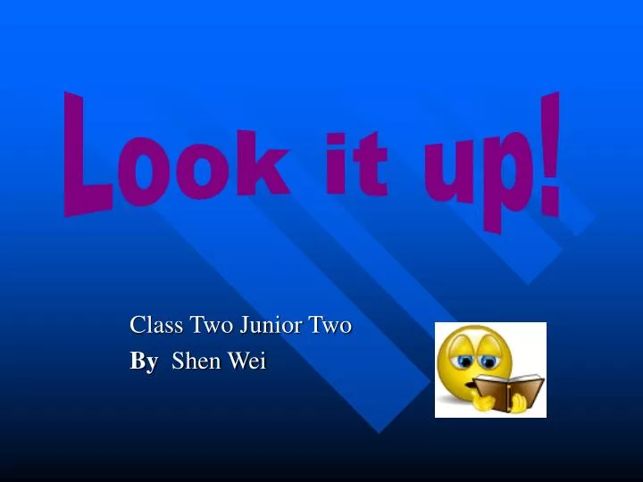 class two junior two by shen wei