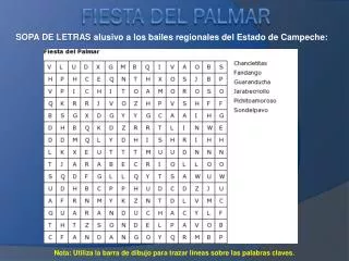 fiesta del palmar