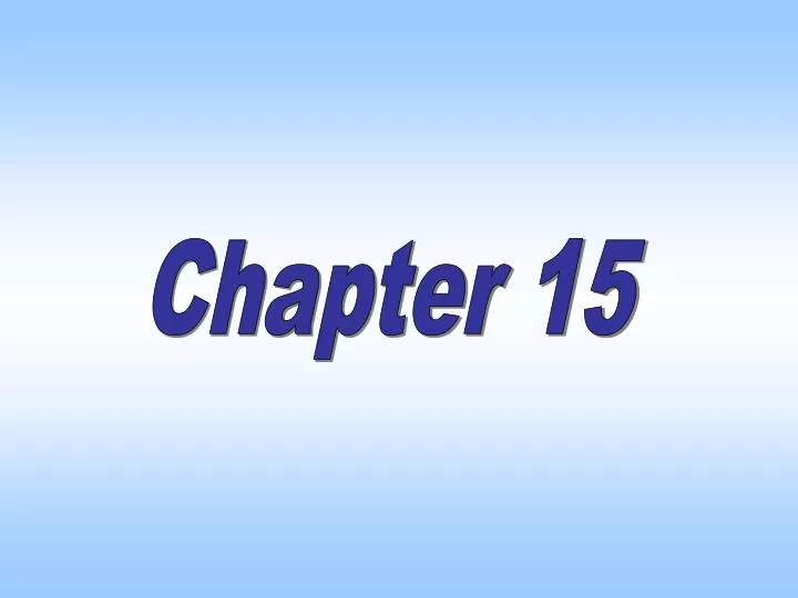 chapter fifteen