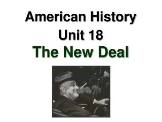 American History Unit 18