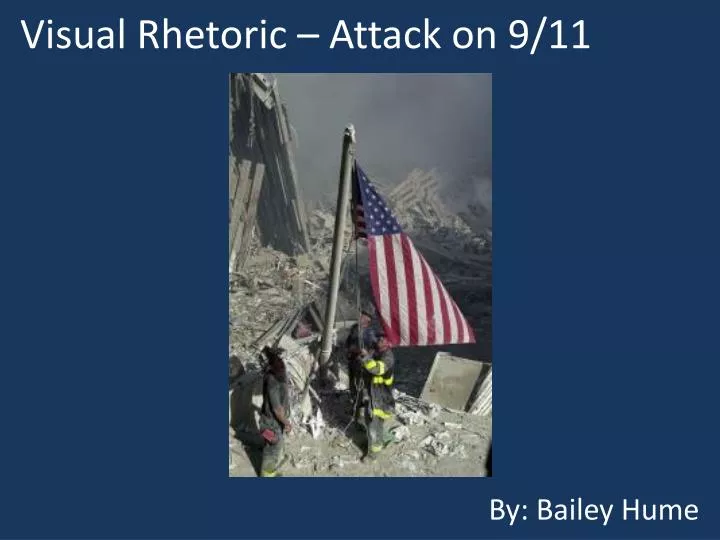 visual rhetoric attack on 9 11
