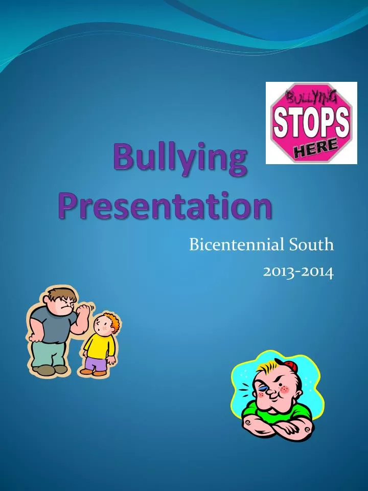 bullying presentation