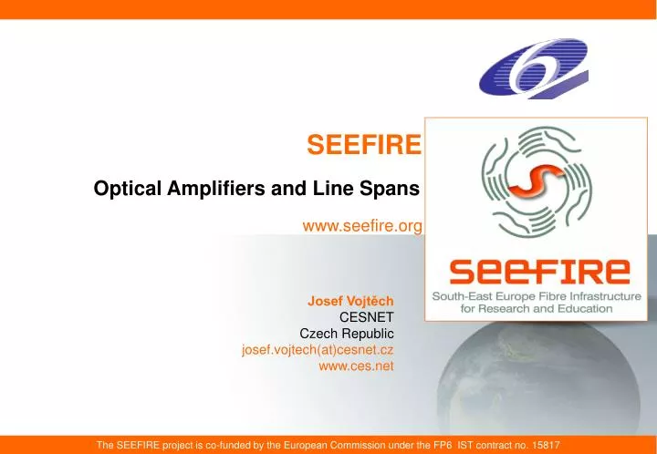 optical amplifiers and line spans