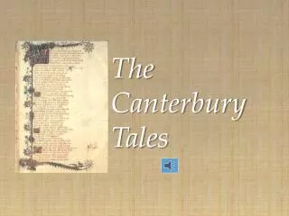 The Canterbury Tales