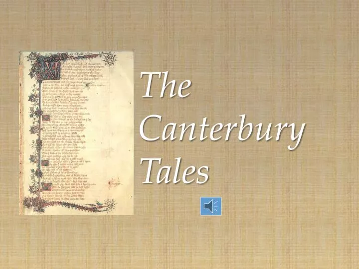 the canterbury tales