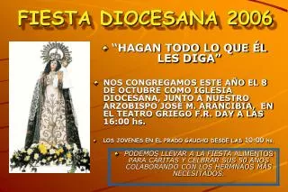 fiesta diocesana 2006