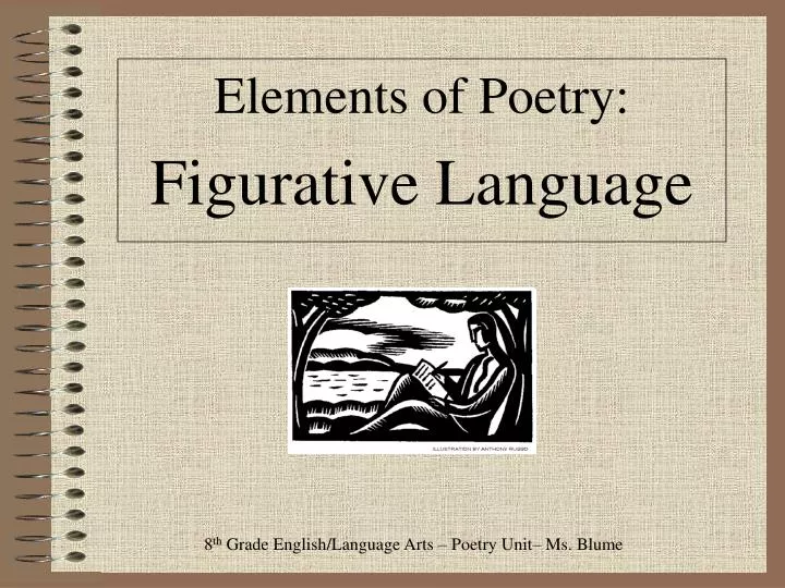 elements of poetry figurative language