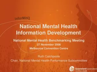 National Mental Health Information Development