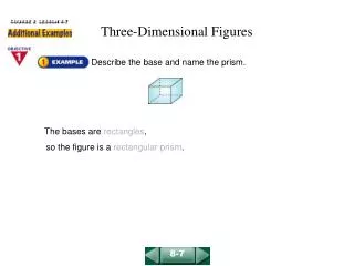 Three-Dimensional Figures