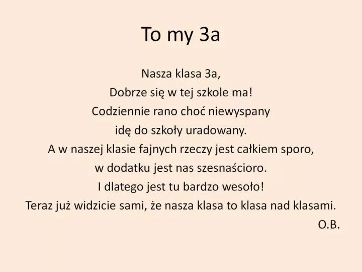 to my 3a