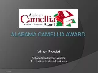 Alabama Camellia Award