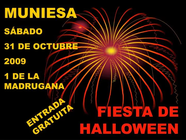 fiesta de halloween