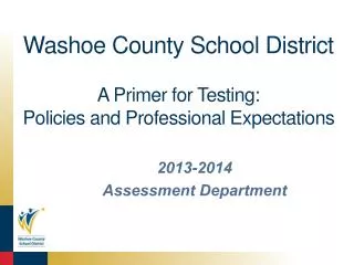 2013-2014 Assessment Department