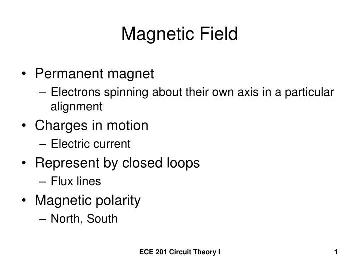 magnetic field