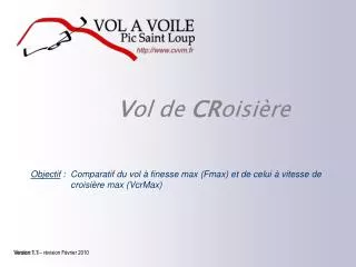 v ol de cr oisi re