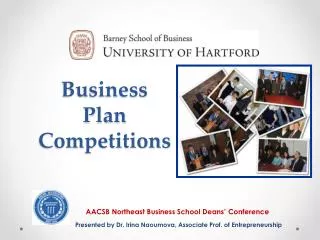 Business Plan Competitions