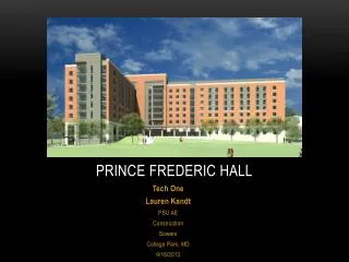 Prince Frederic Hall