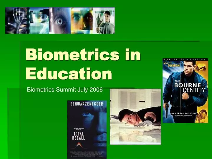 biometrics in education