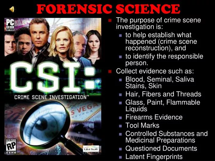 forensic science