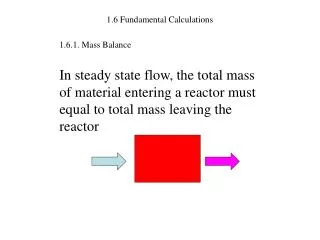 1.6 Fundamental Calculations