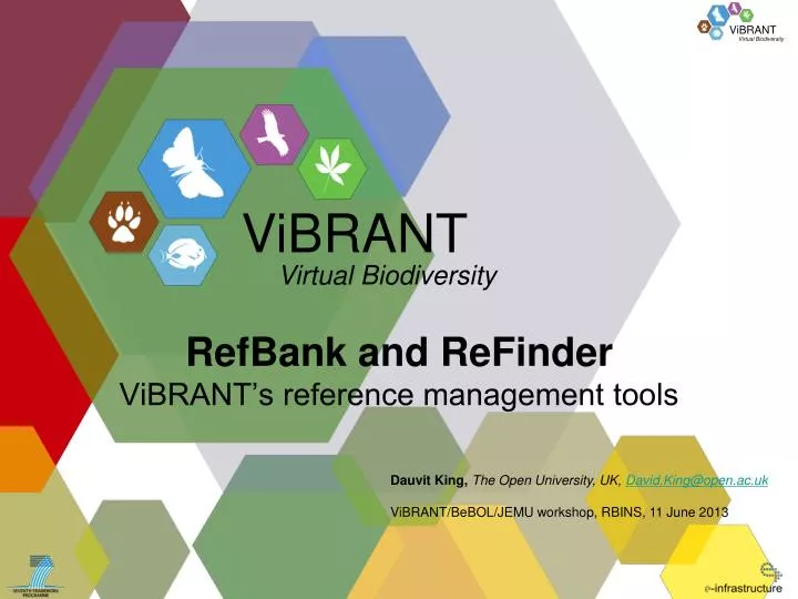 refbank and refinder vibrant s reference management tools