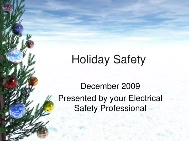 holiday safety