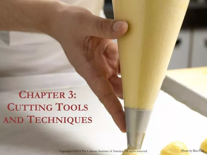 chapter 3 cutting tools and techniques