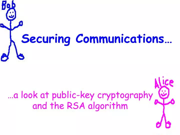 securing communications