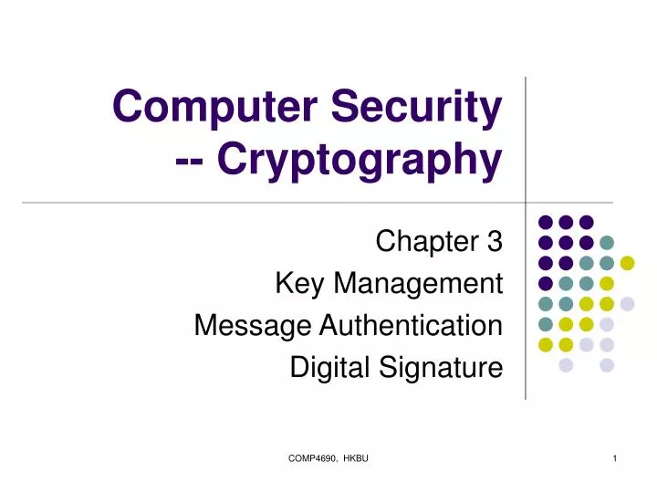 computer security cryptography
