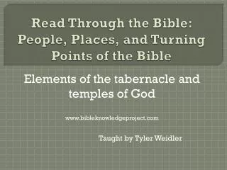 Read Through the Bible: People, Places, and Turning Points of the Bible