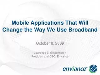 Mobile Applications That Will Change the Way We Use Broadband