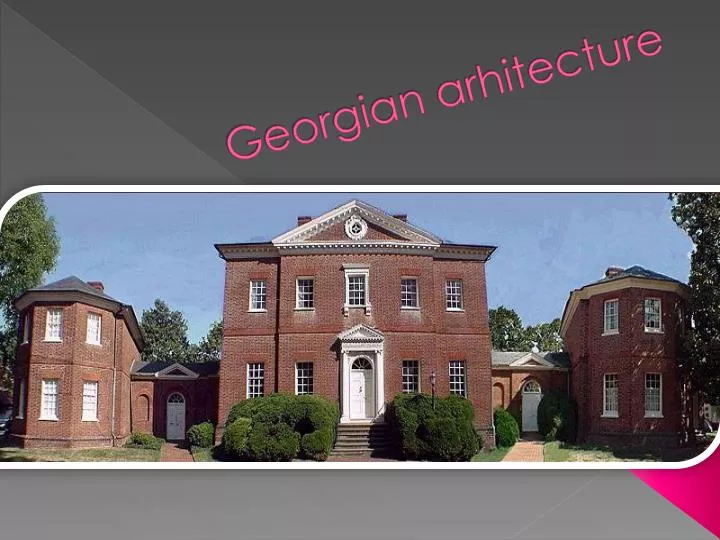 georgian arhitecture