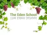 The Eden School - slide 1