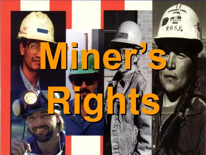 miner s rights