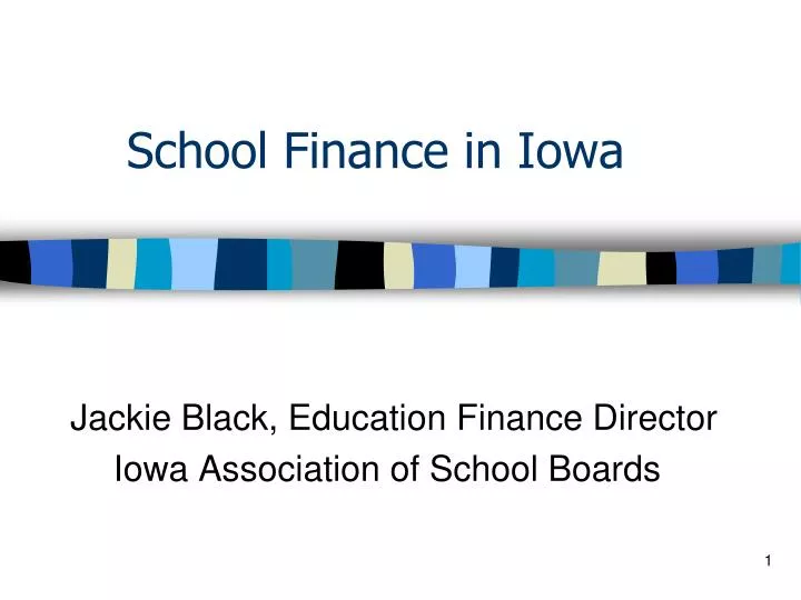 school finance in iowa