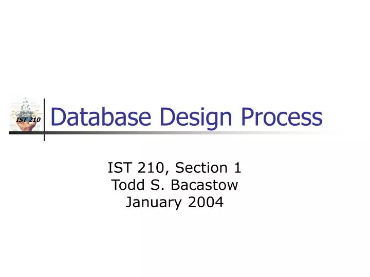 database design process